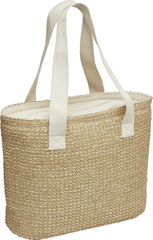 IDEENWELT Stroh-Kühltasche