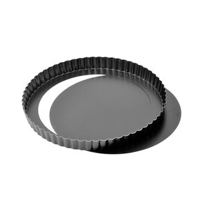 Original Kaiser Classic Tarteform 28 cm, Quicheform mit Hebeboden antihaftbeschichtet