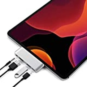 SATECHI Aluminium Type-C Mobile Pro Hub Adapter mit USB-C PD-Aufladung, 4K HDMI, USB 3.0 & 3,5 mm Ko