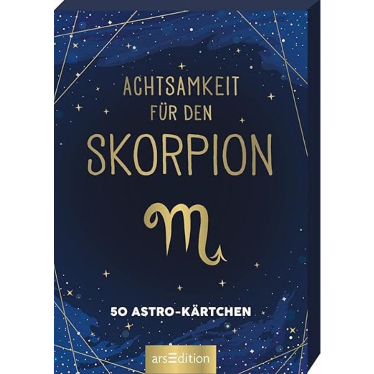 Achtsamkeit für den Skorpion: 50 Astro-Kärtchen