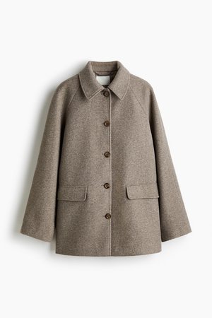 Car Coat - Beige - Damen