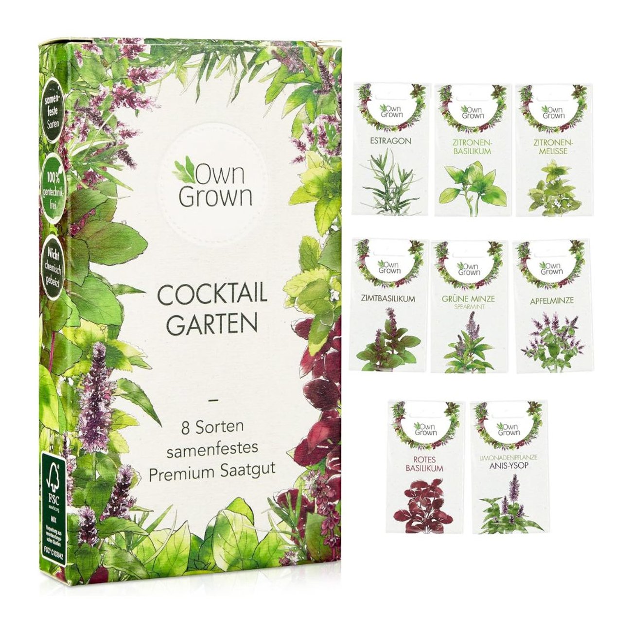Cocktail Kräuter Set