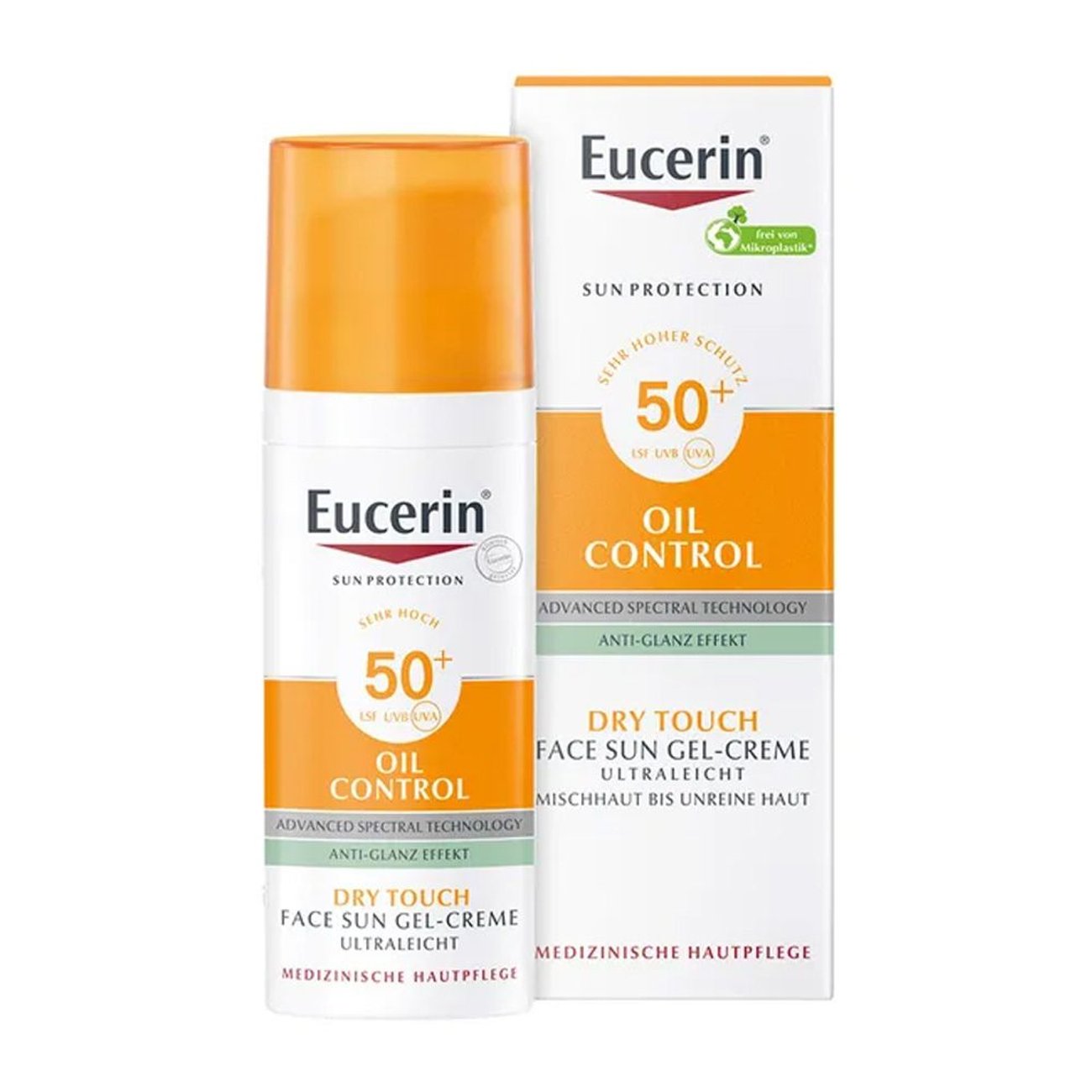 Eucerin – Oil Control Face Sun Gel-Creme LSF 50+