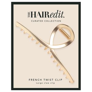 The Hair Edit - Gold French Twist Claw Clip Haarspangen & -klammern