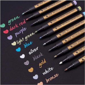 DealKits Metallic Stifte, 10 Farben