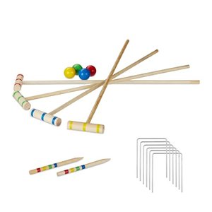 Krocket Spiel für 4 Spieler