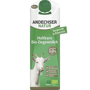 Andechser Natur Bio Ziegen-H-Milch 3,0% (6 x 1 L.)
