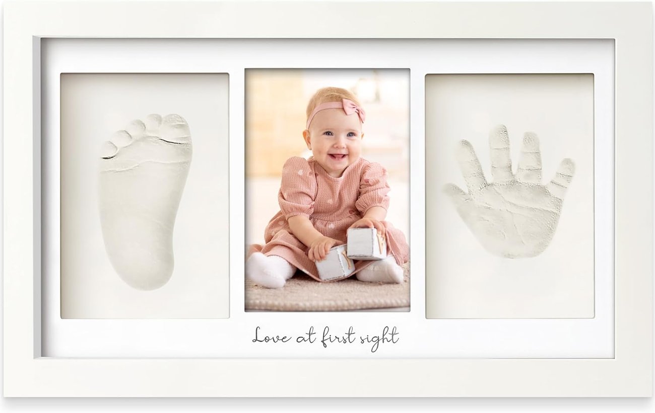 Baby Handabdruck- und Fußabdruck-Set