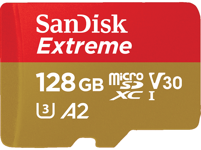 SanDisk Extreme microSDXC 128GB inkl. SD-Adapter
