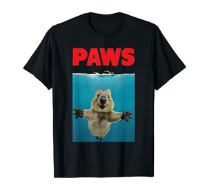 Pfoten Funny Quokka T-Shirt Parodie | Geschenke für Quokka Liebhaber