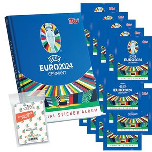 Panini Sammelsticker - 1 Hardcover Album + 20 Tüten