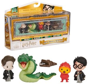 Wizarding World Harry Potter - Micro Magical Moments Sammelfiguren Geschenkset Kammer des Schreckens