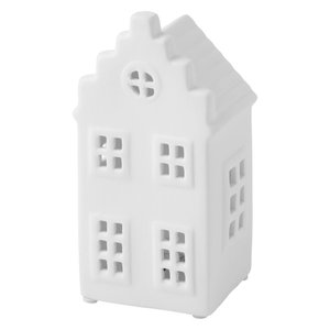 Großes LED-Deko-Haus aus Porzellan