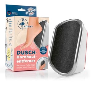 HornyFeet: Hornhautentferner für die Dusche