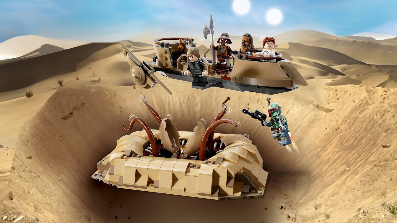 LEGO Star Wars: Wüsten-Skiff und Sarlacc-Grube