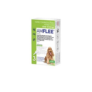 Amflee Spot On Floh- und Zeckenmittel für Hunde (10-20 kg)