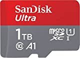 SanDisk Ultra microSDXC UHS-I Speicherkarte mit 1 TB + Adapter
