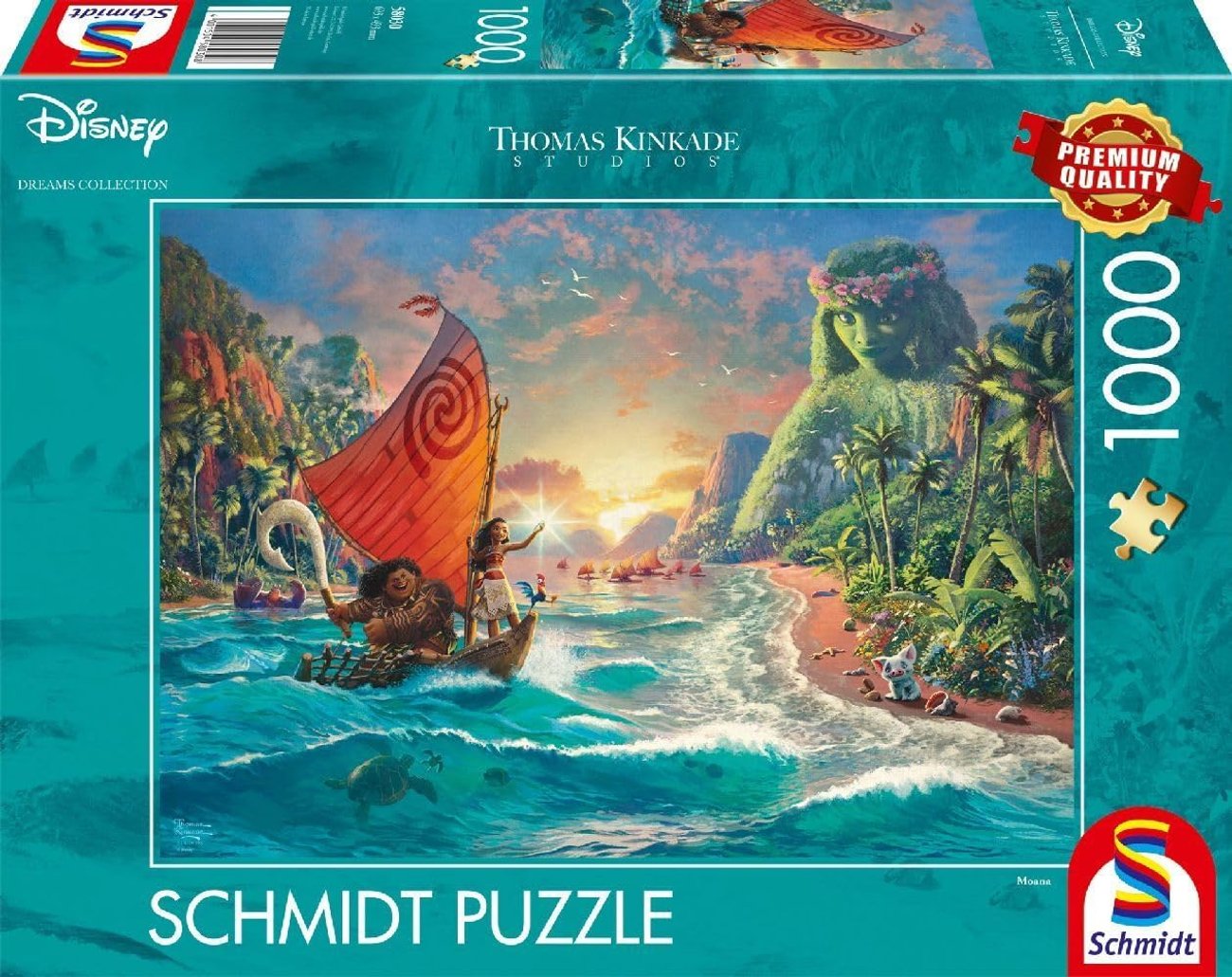 Schmidt Spiele Disney Vaiana Puzzle 1000 Teile