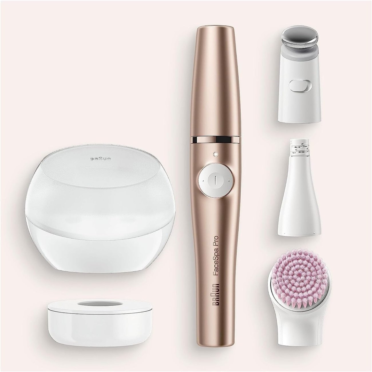 Braun FaceSpa Pro - 3-teiliges Set für Pflege und Haarentfernung