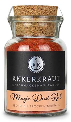 Ankerkraut Magic Dust, BBQ-Rub, 100g Korkenglas