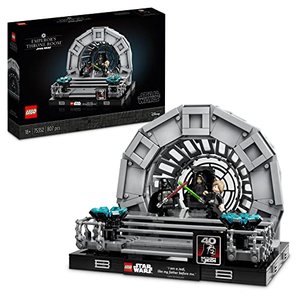 LEGO 75352 Star Wars Thronsaal des Imperators – Diorama, Rückkehr der Jedi-Ritter 40. Jubiläums Set,