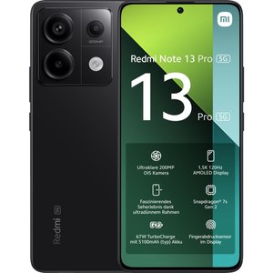 XIAOMI Redmi Note 13 Pro 5G 256 GB Midnight Black Dual SIM