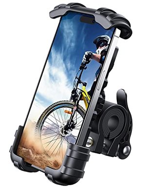 Lamicall Handyhalterung Fahrrad, Handyhalter Motorrad - Universal 360° Fahrrad Halter für iPhone 14 