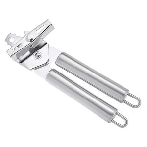 Amazon Basics 3-in-1-Dosenöffner aus Edelstahl, manuell und langlebig, mit Haken zum einfachen Aufhä
