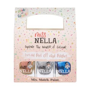 Miss Nella To The Moon And Back Nagellack 3er Set (Peel Off)
