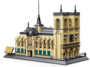Wange - Kathedrale von Notre Dame (Architektur-Modell) - Klemmbausteine