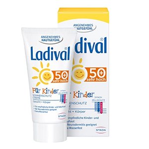 LADIVAL Kinder Sonnenschutz Creme für Gesicht und Hände LSF 50
