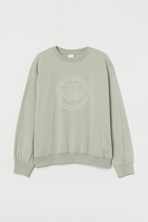 Sweatshirt aus Baumwollmix