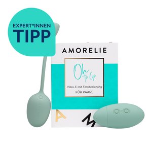 AMORELIE »Oh to Go« Vibro-Ei mit Fernbedienung