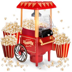 Popcornmaschine Retro, ohne Öl
