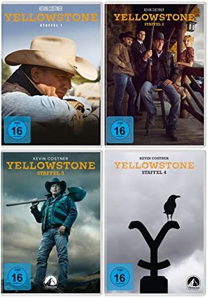 Yellowstone - Staffel 1-4 im Set (17 DVDs)