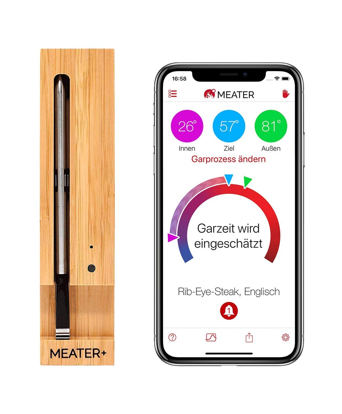 Smartes Fleischthermometer