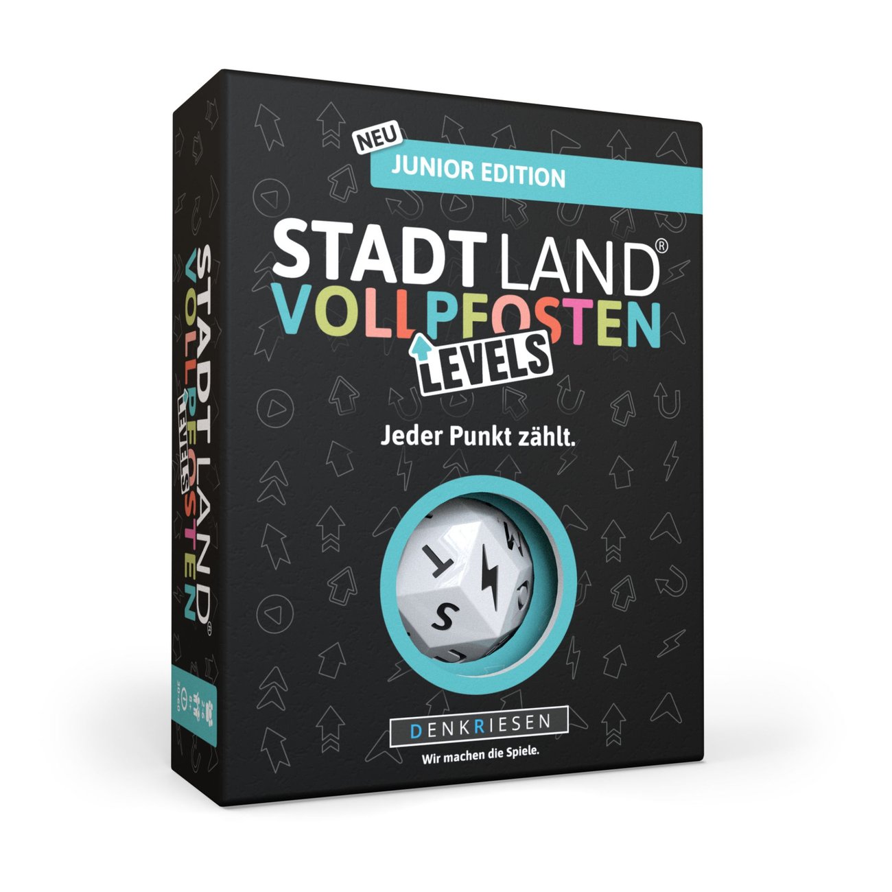 Denkriesen - Stadt Land Vollpfosten - Levels - Junior Edition - "jeder Punkt Zählt."