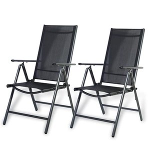 Gartenstühle Alu 2er Set