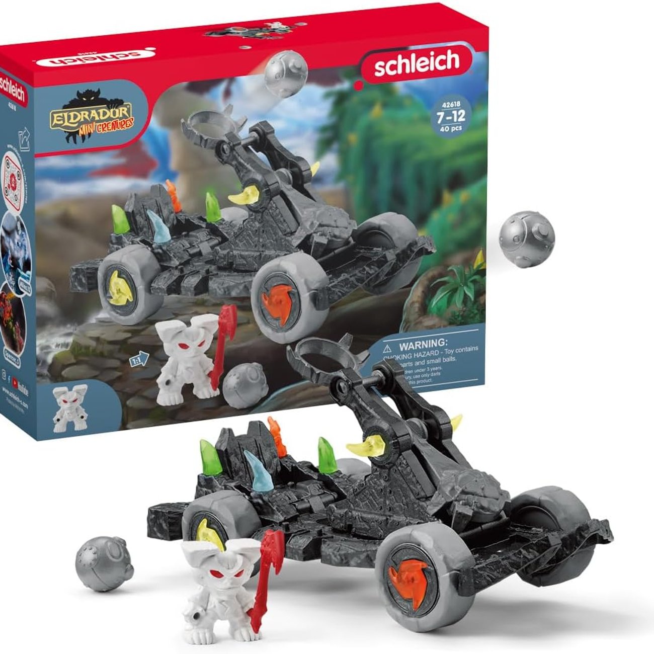 Schleich Katapult mit Mini Creature