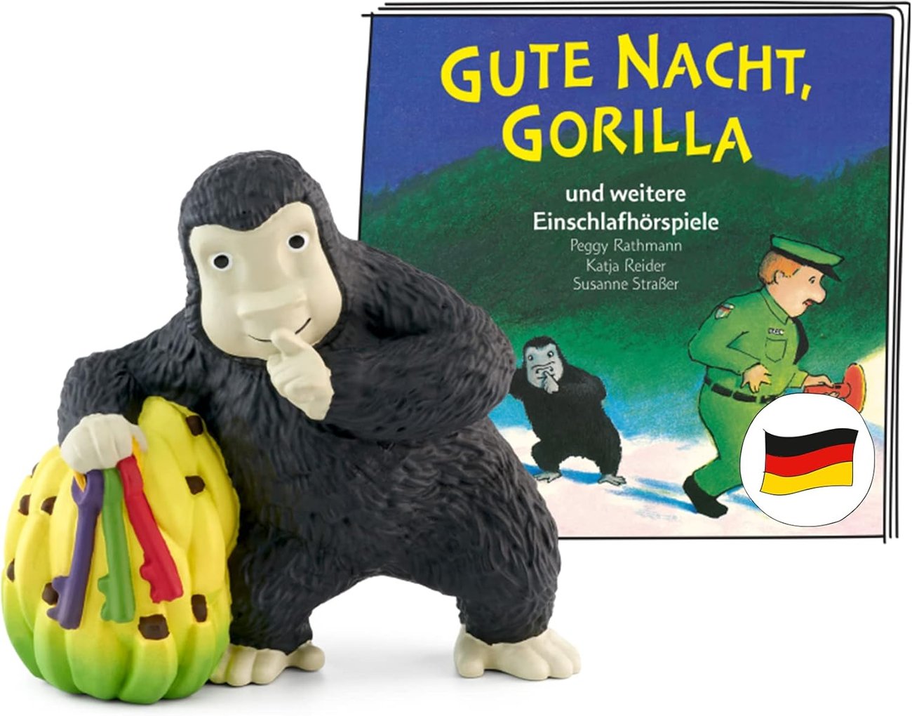 tonies Hörfigur für Toniebox, Gute Nacht, Gorilla! und weitere Einschlafhörspiele