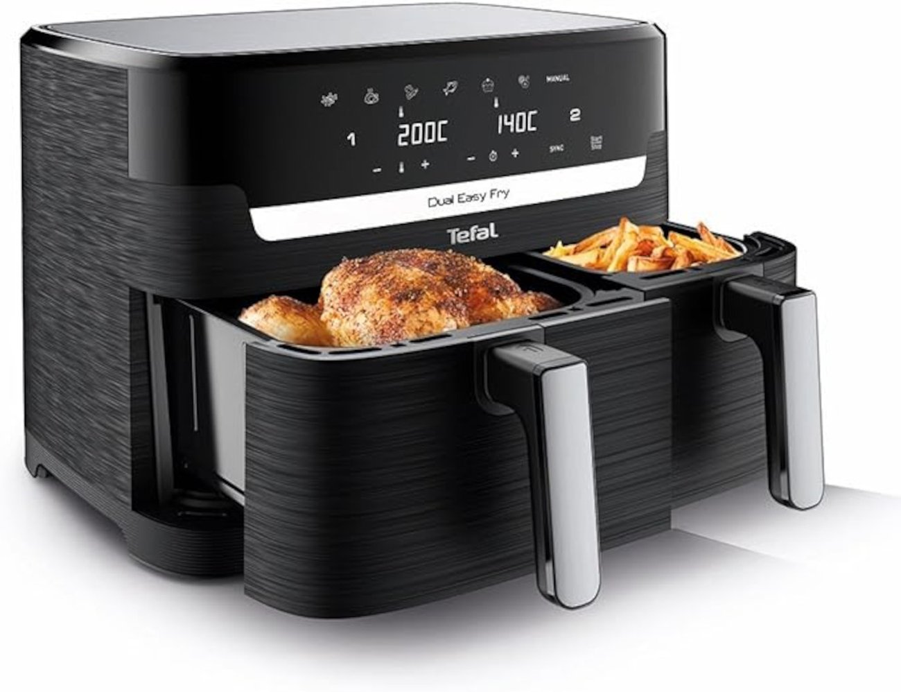 Tefal Dual Easy Fry Heißluftfritteuse