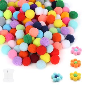 150 Stück Bunte Pompons