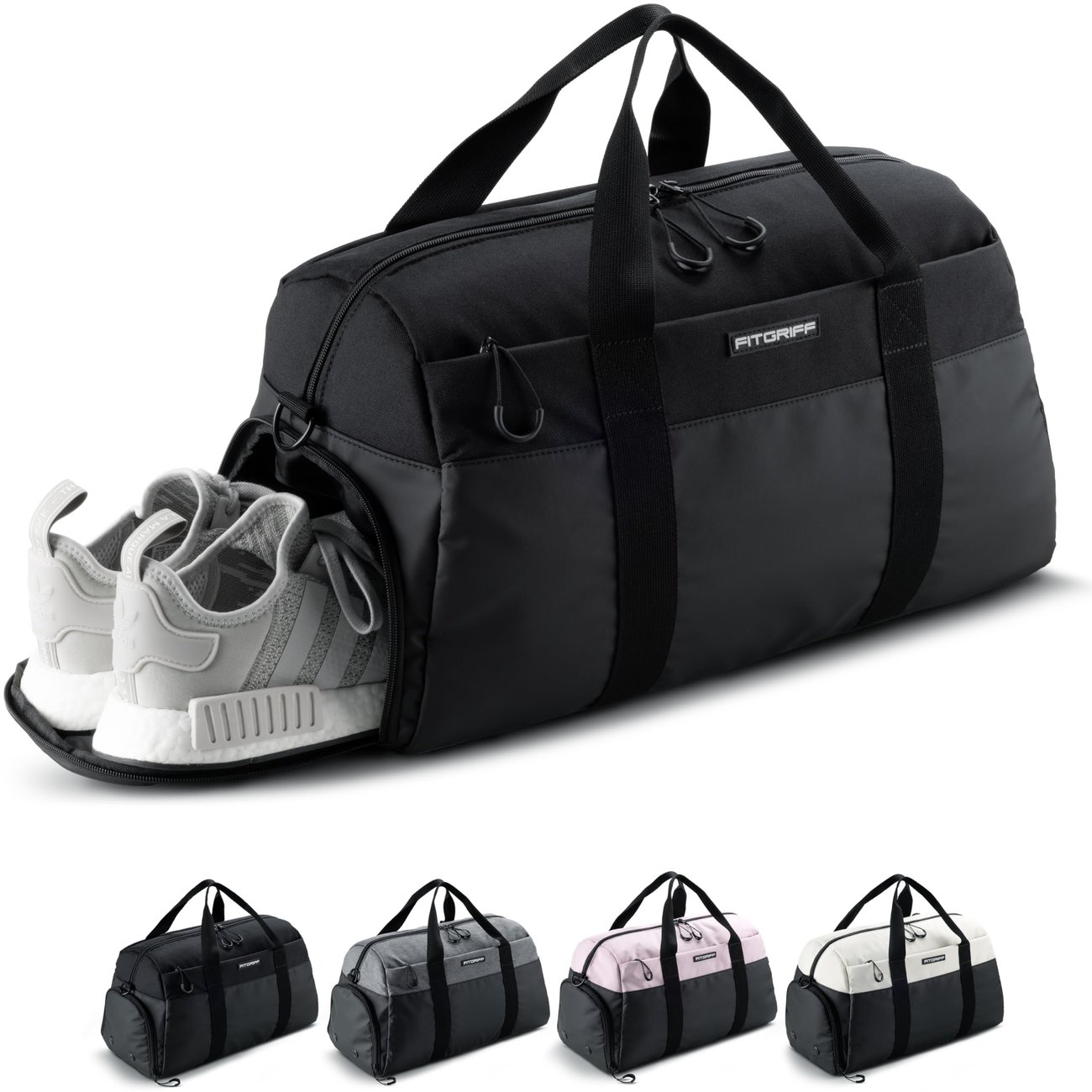 Fitgriff Sport- & Reisetasche - mit Schuhfach & Nassfach