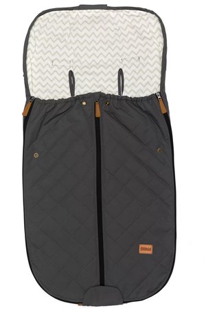 Fillikid Sommerfußsack Light Big Grau