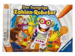 Ravensburger tiptoi Spiel 00706 Der hungrige Zahlenroboter