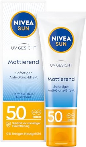 NIVEA SUN - Mattierender Sonnenschutz LSF 50