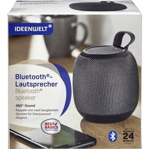 IDEENWELT Best Basics Bluetooth- Lautsprecher