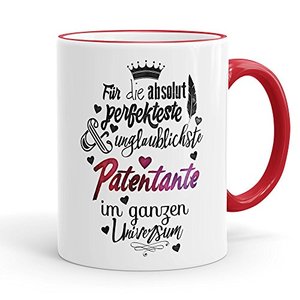 Funtasstic Tasse Für die absolut perfekteste Patentante