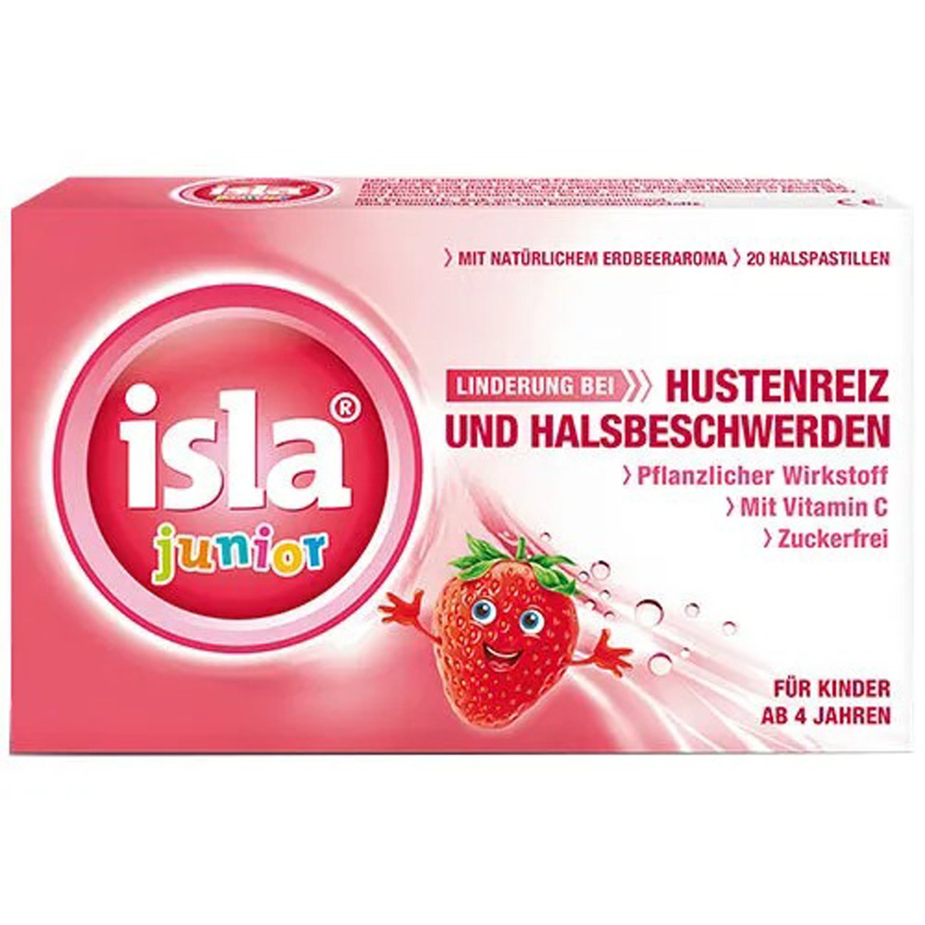 isla junior - Halspastillen bei Kinderhalsschmerzen