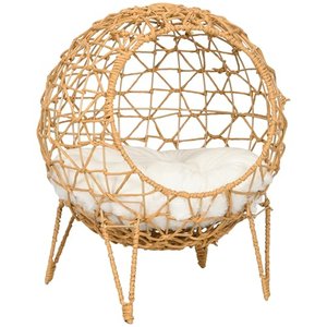 Rattan Katzenkorb